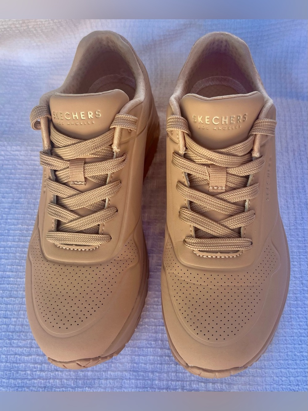 Skechers Uno Stand on Air Sneakers Tan Size 6.5 M